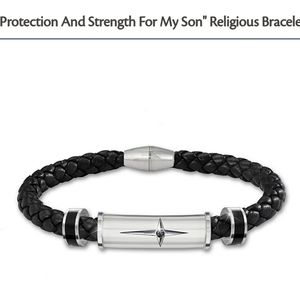 Mens Leather Bracelet